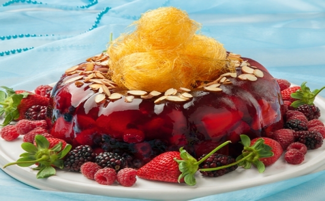 Terrina de frutos del bosque
